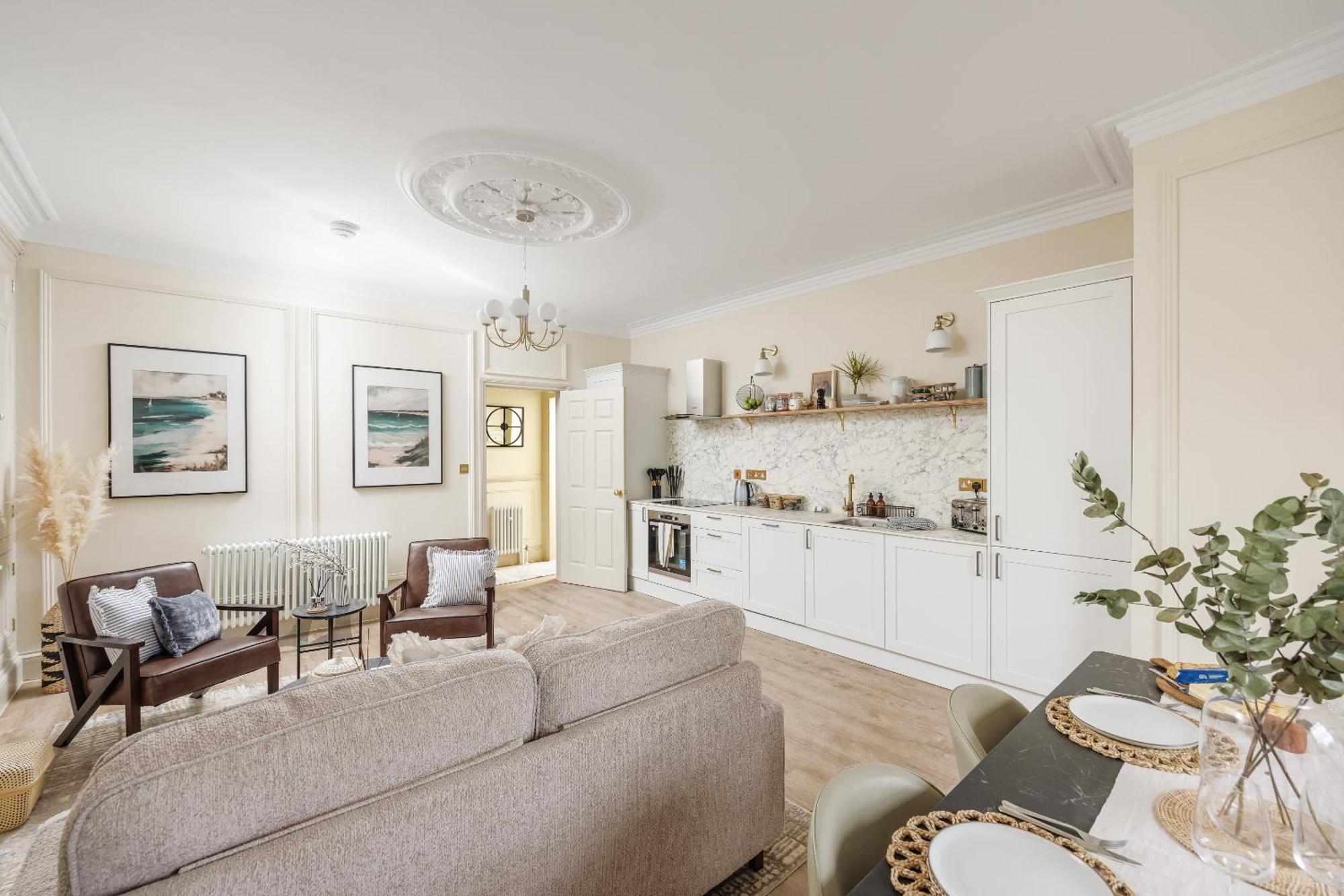 Ocean Stylish 1st Floor Flat Apartment Plymouth